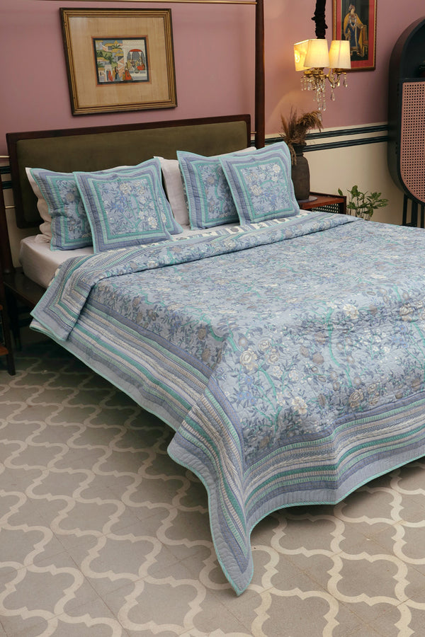 Baro Fauna Printed Quilted Bedspread Set