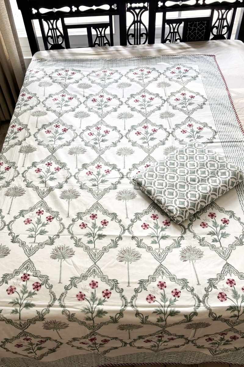 Ginoa Printed Dohar (Set of 2)