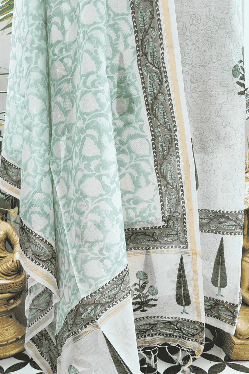 Hania Chanderi Suit Set