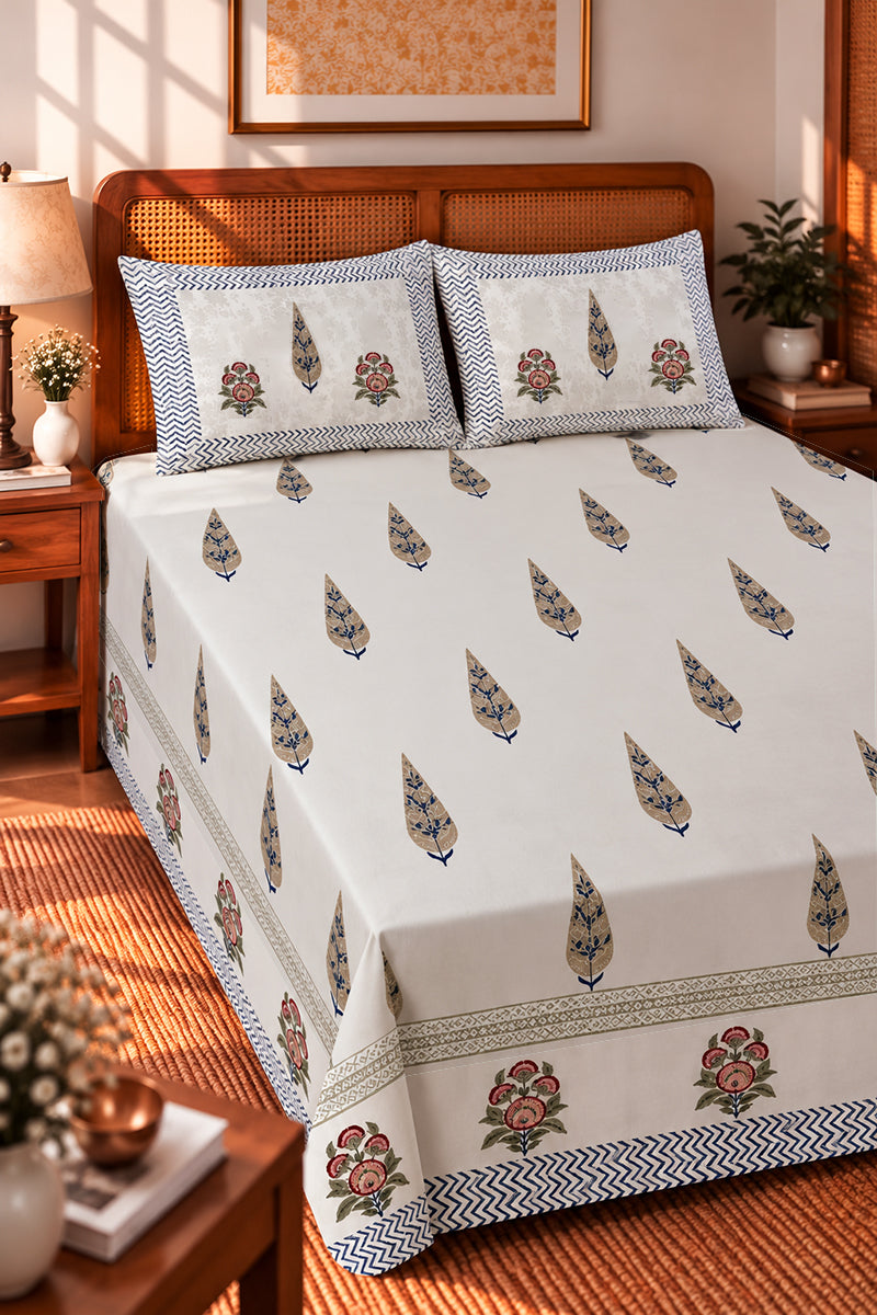 Hydra Pines Bedsheet Set