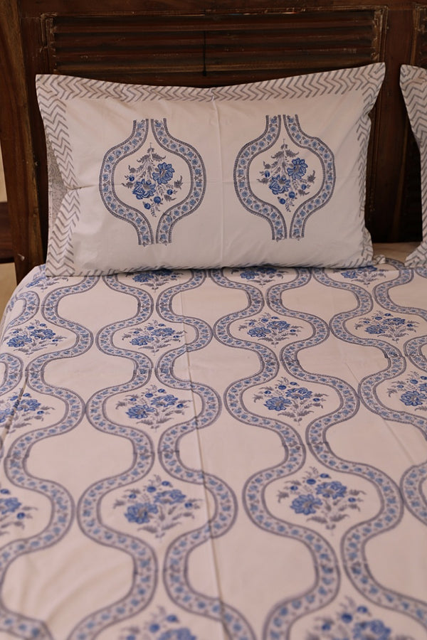 Neel Sarai Block Print Bedsheet Set