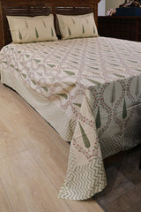 Mahua Mehrab Block Print Bedsheet Set