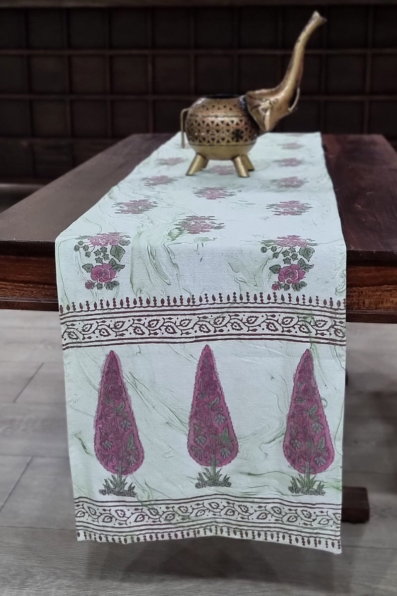 Nasik Block Print Table Runner