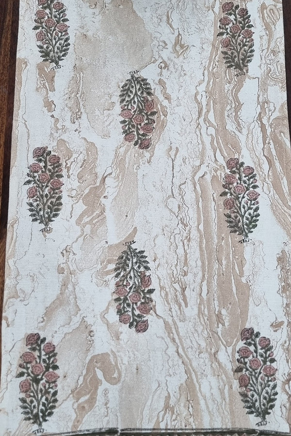 Sujan Block Print Table Runner