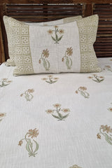 Tara Woven Block Print Bedspread Set