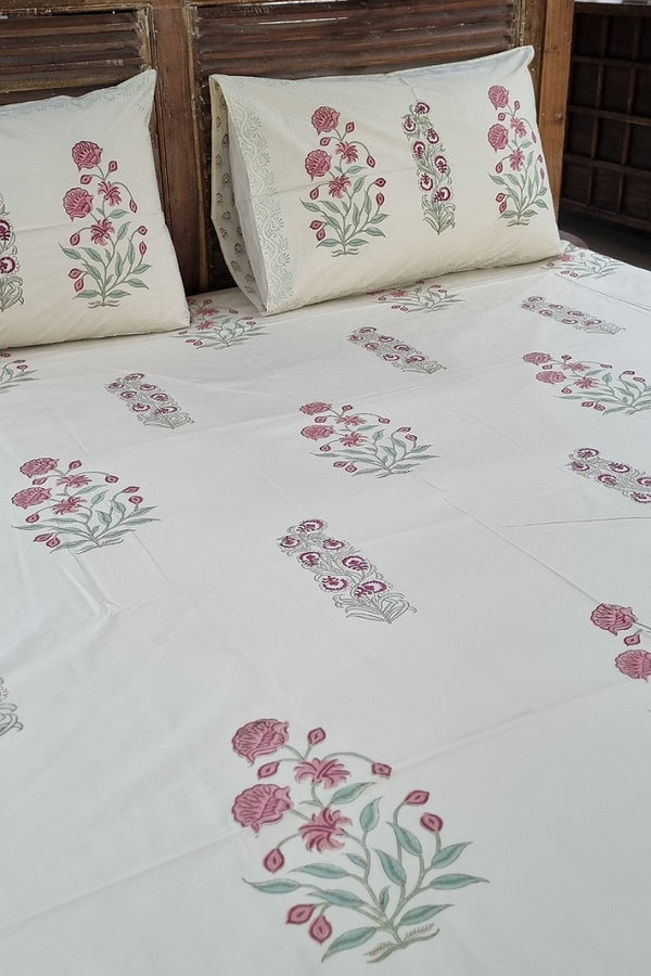 Rania Block Print Bedsheet Set