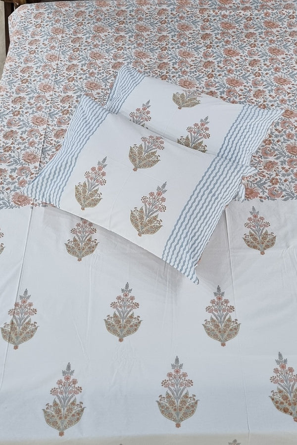 Parco Block Print Bedsheet Set