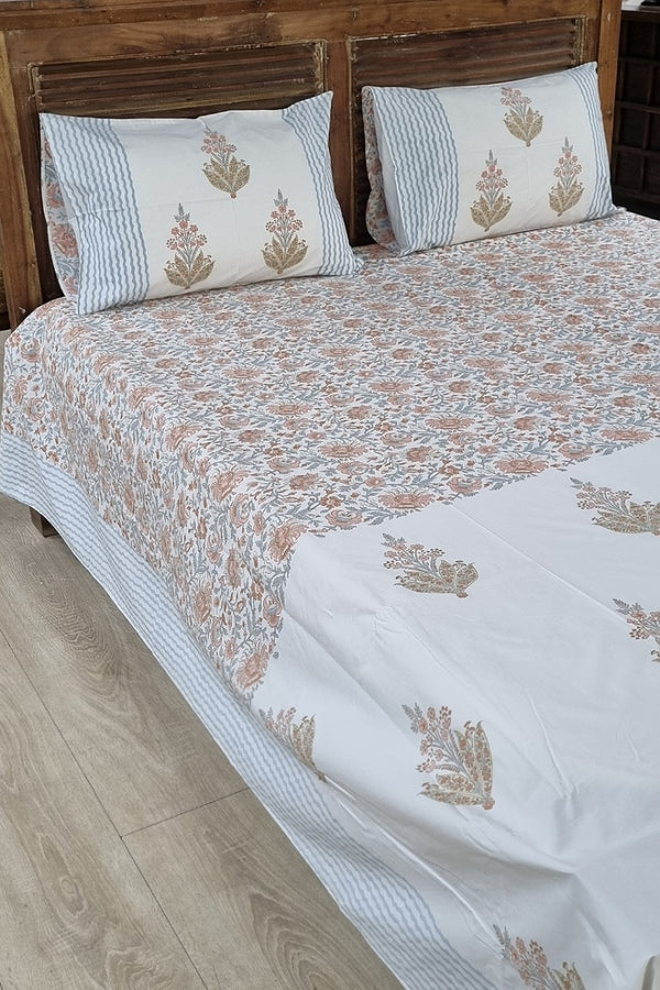 Parco Block Print Bedsheet Set