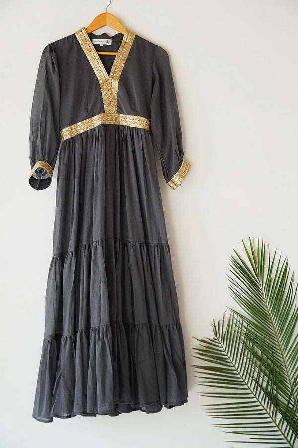 Goldly Saro Long Dress