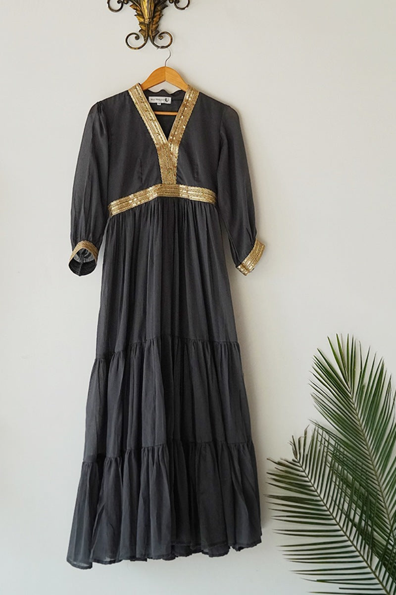 Goldly Saro Long Dress