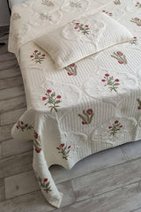 Nirola Luxury Quilted Bedspread Set