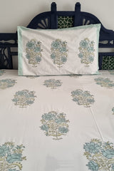 Haman Arya Block Print Bedsheet Set