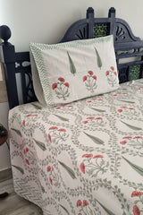 Malava Block Print Bedsheet Set