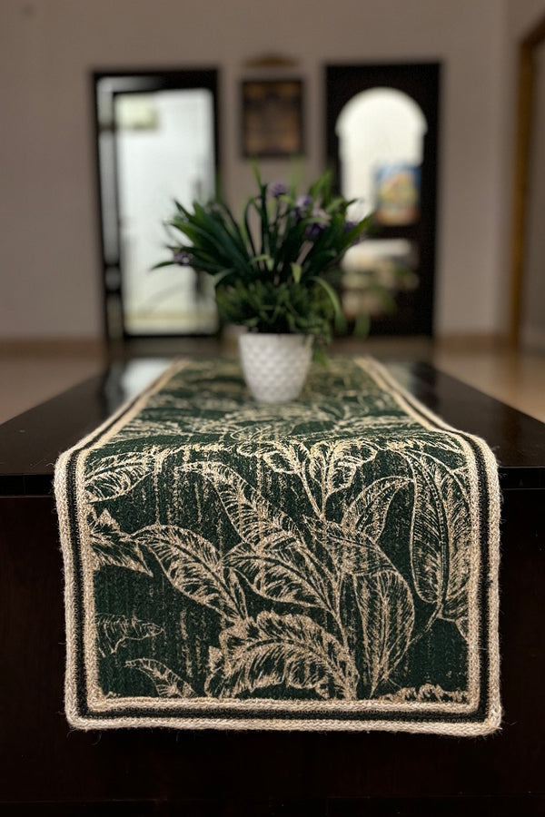 Tundra Forest Juco Table Runner