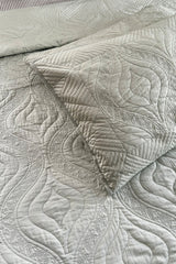 Tundra Sage Luxury Quilted Bedspread Set