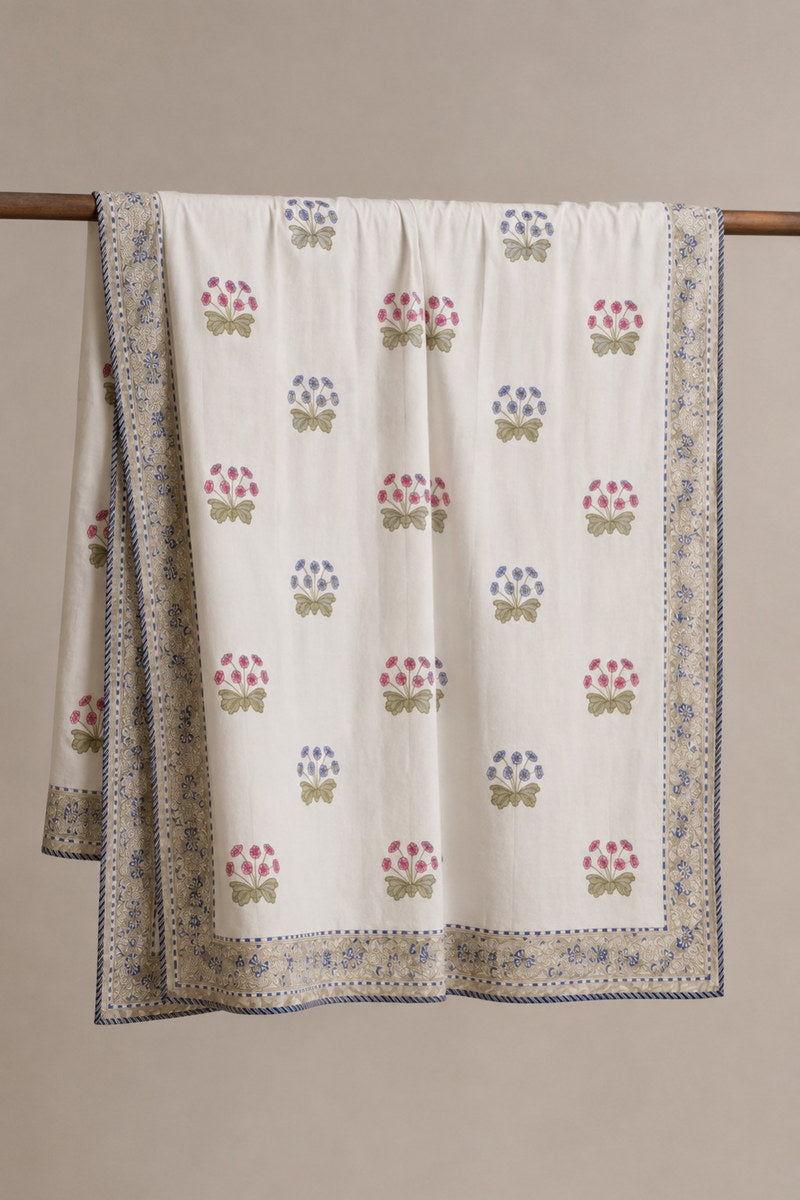 Cotton Block Print Dohar