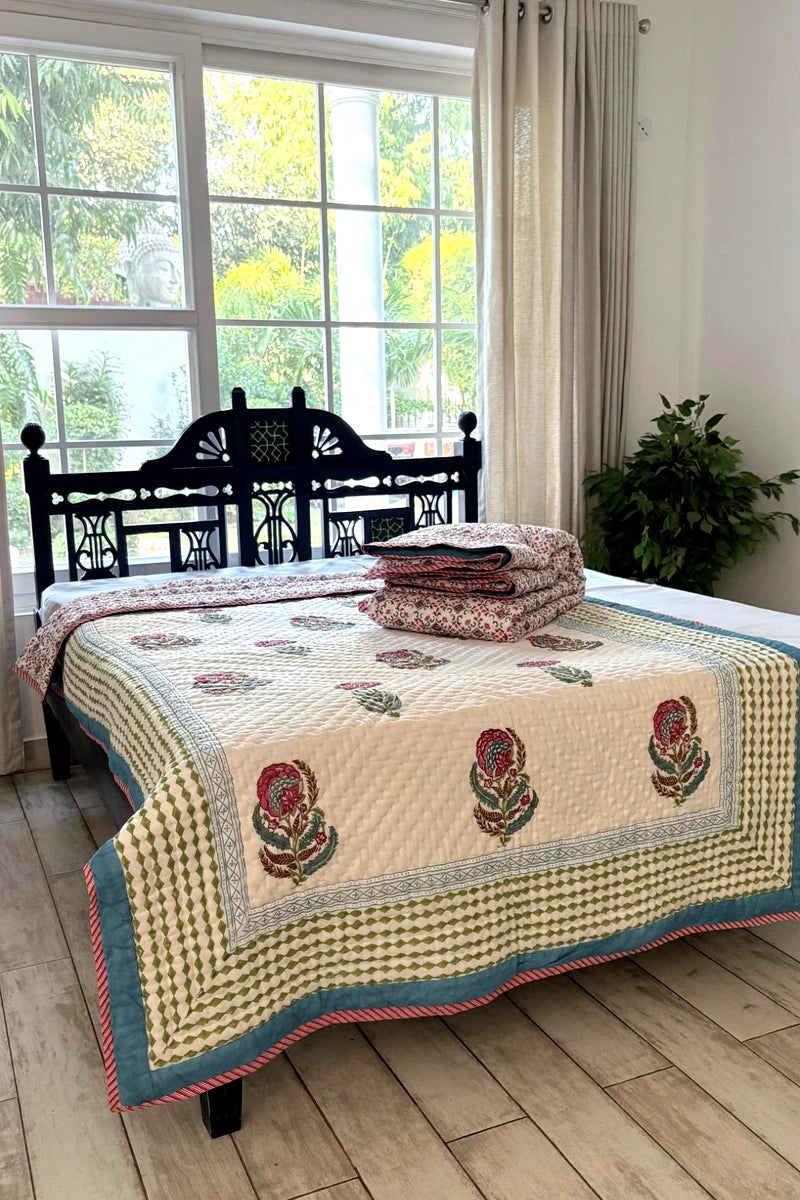 Jatana Block Print Quilt