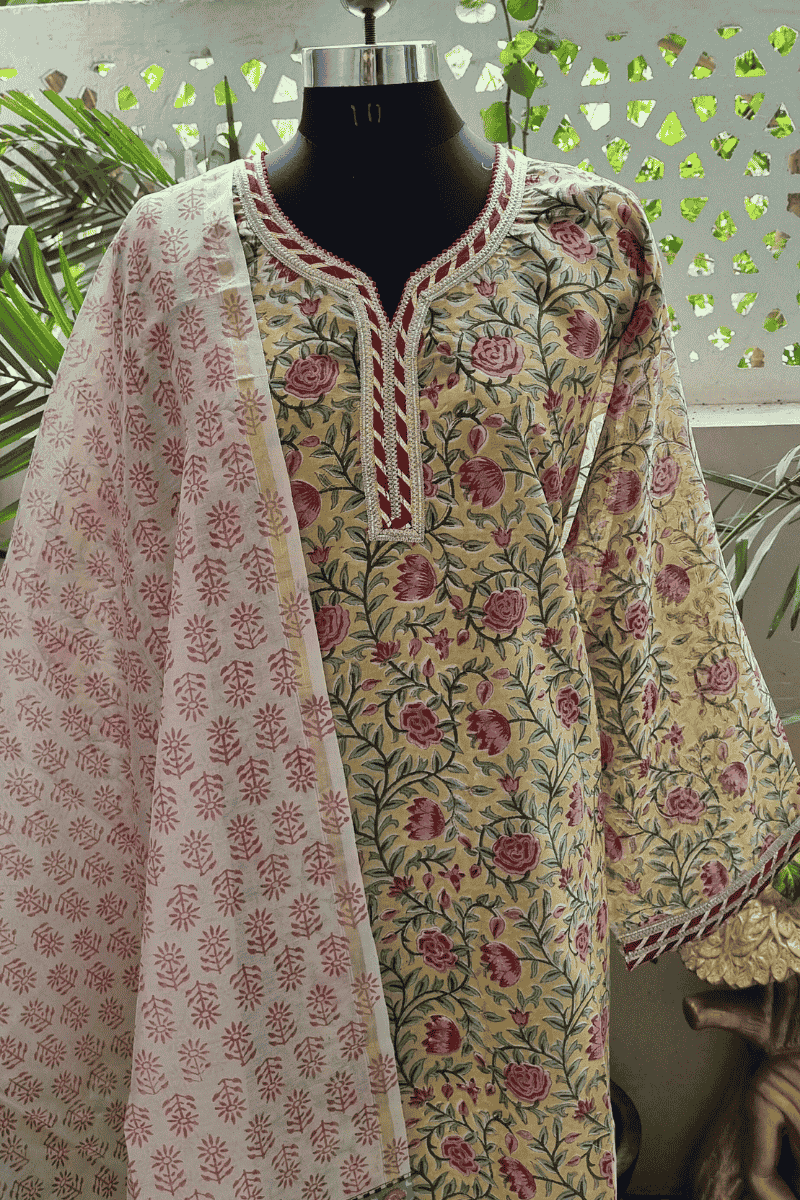 Kadara Chanderi Suit Set