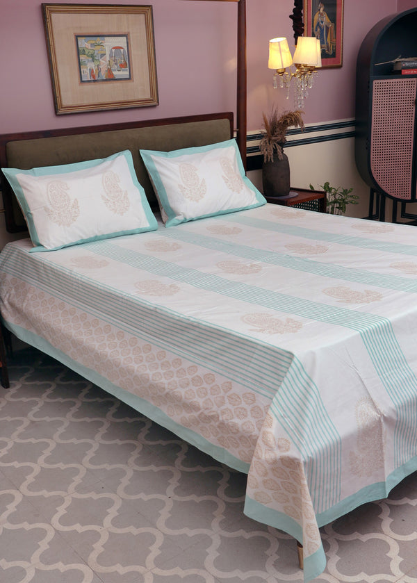 Keriya Block Print Bedsheet Set