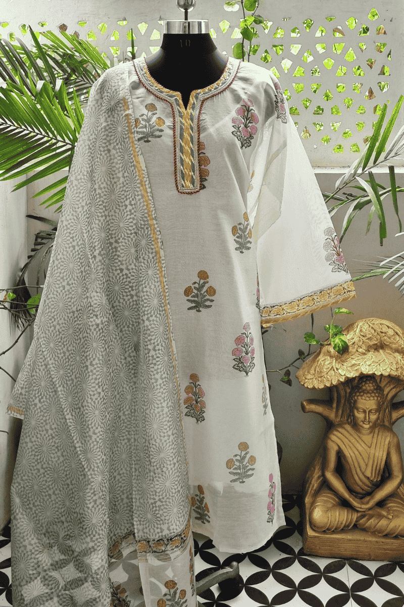 Livna Chanderi Suit Set