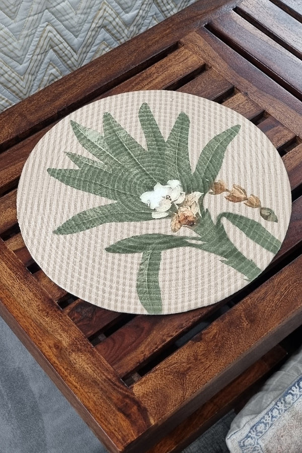 Luxor Flora Round Place Mats