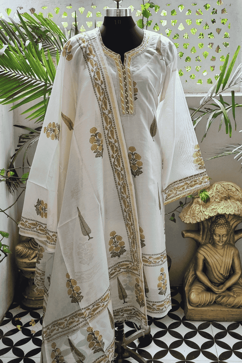 Magari Chanderi Suit Set