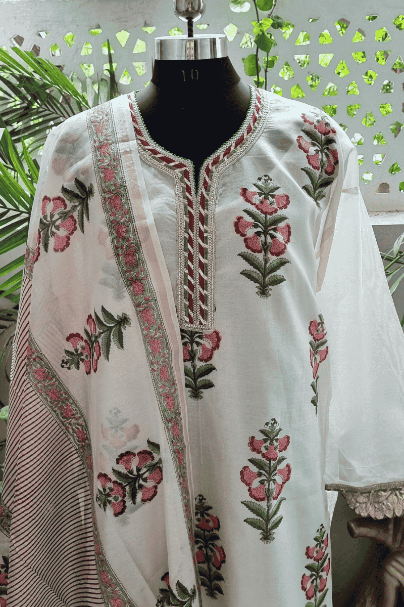 Mahina Chanderi Suit Set