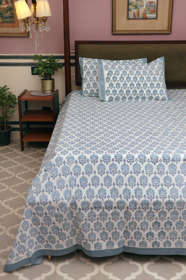 Maurya Block Print Bedsheet Set