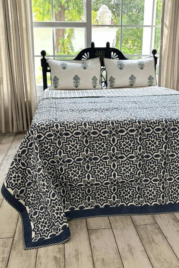 Medina Quilted Bedspread Set