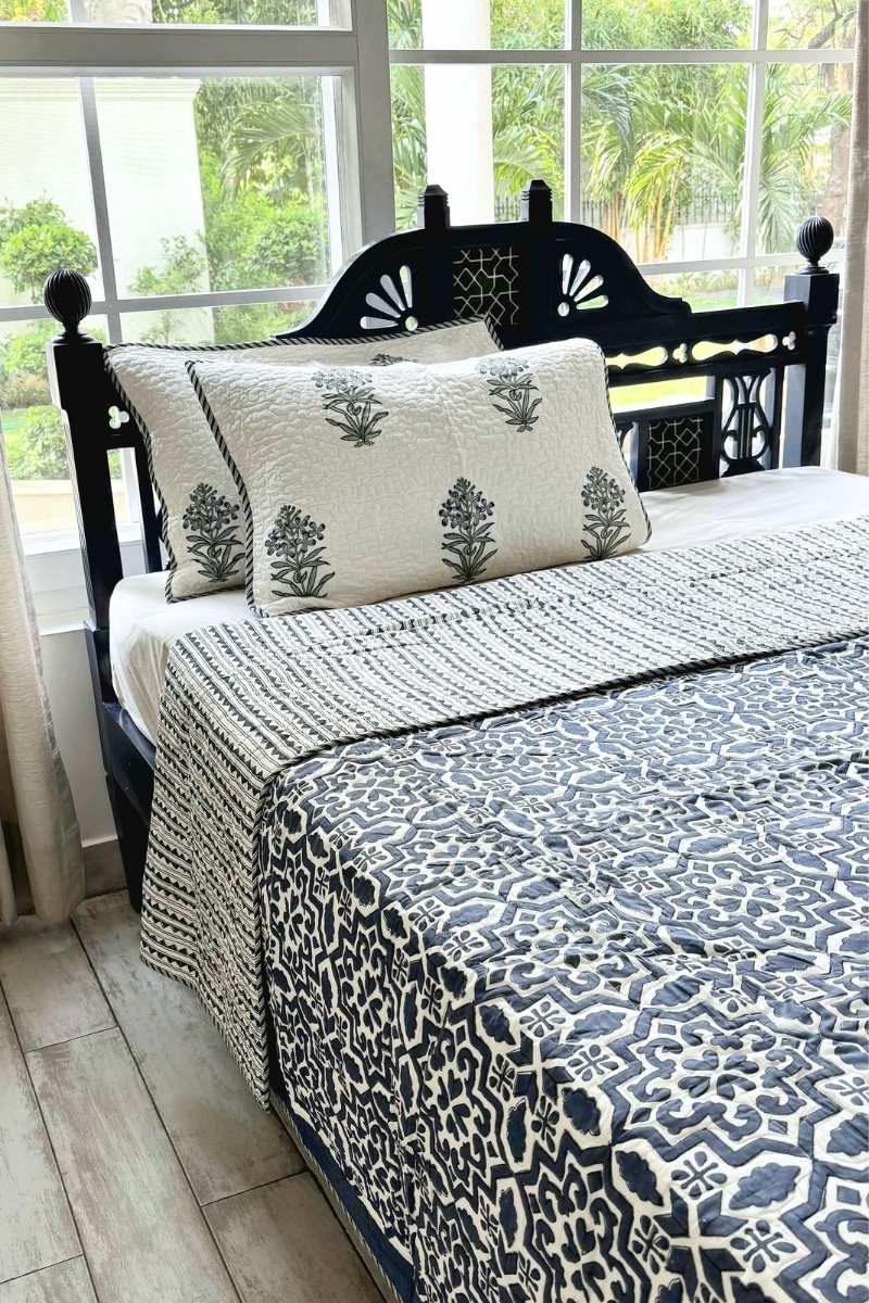 Medina Quilted Bedspread Set