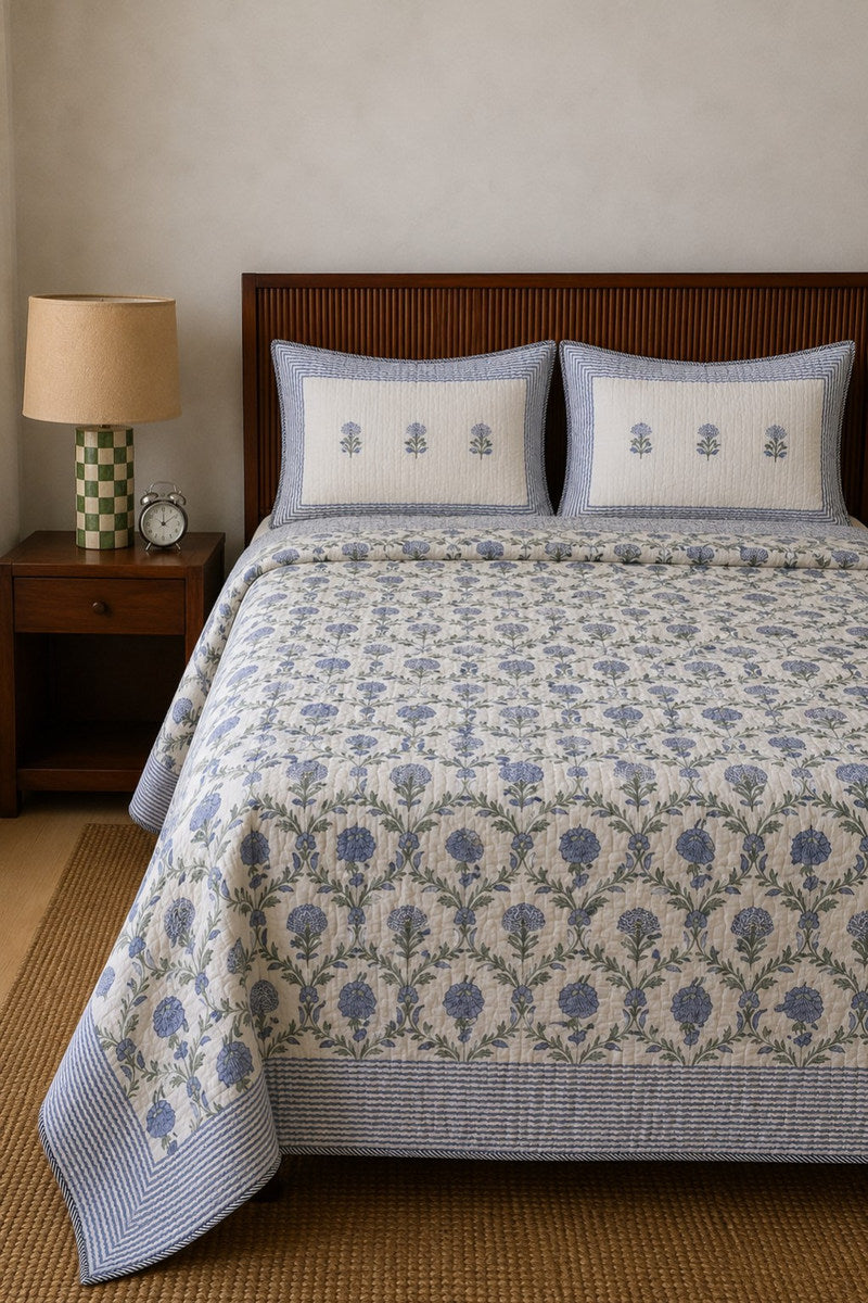 Block Print Bedcover set 