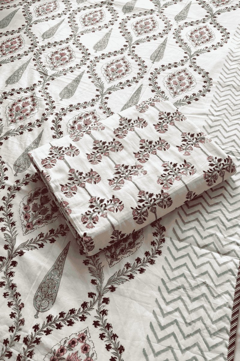 Mirina Printed Dohar (Set of 2)