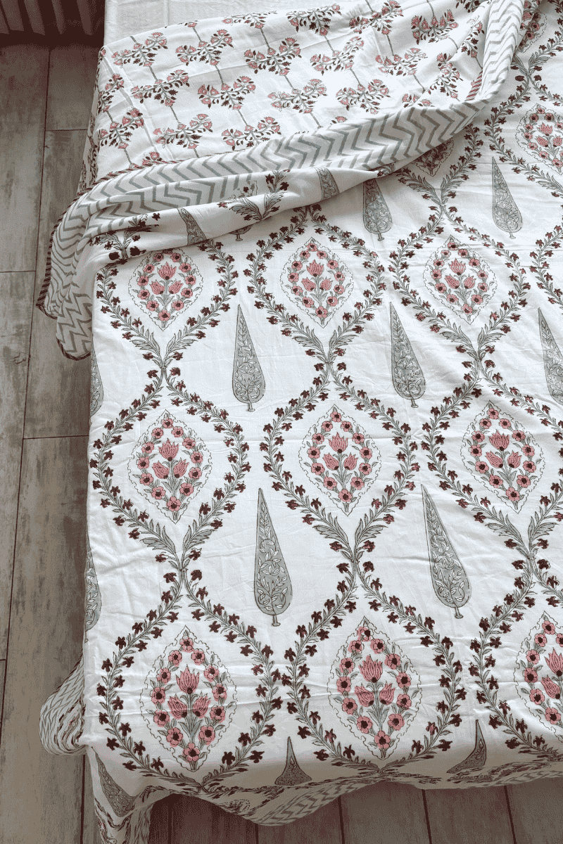 Mirina Printed Dohar (Set of 2)