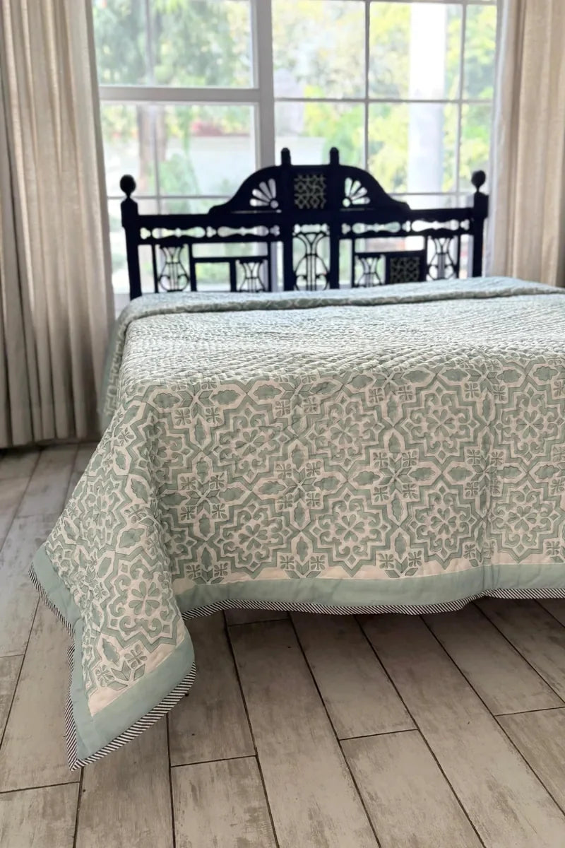 Morocco Block Print Quilt