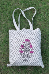 Nagar Block Print Tote Bag