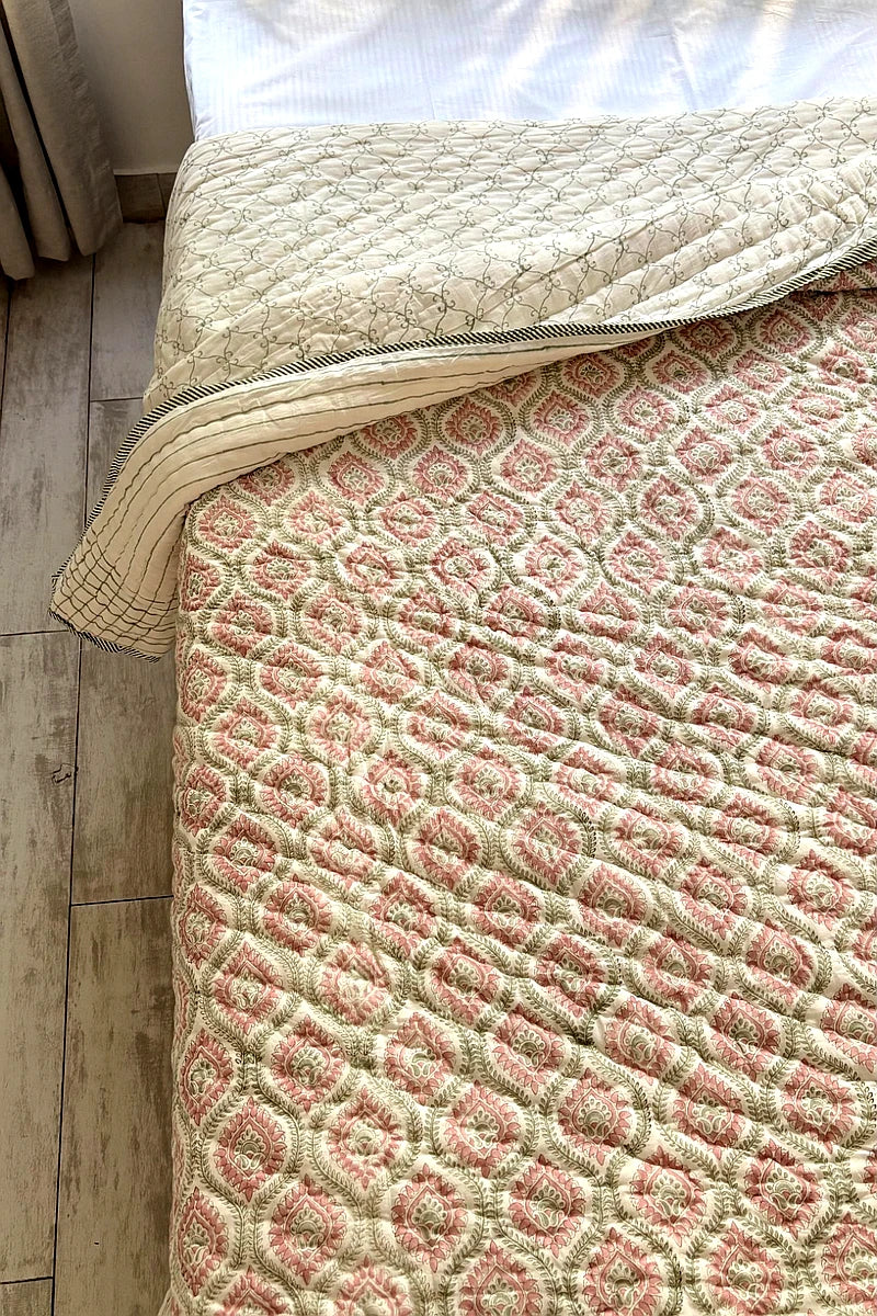 Namya Block Print Quilt