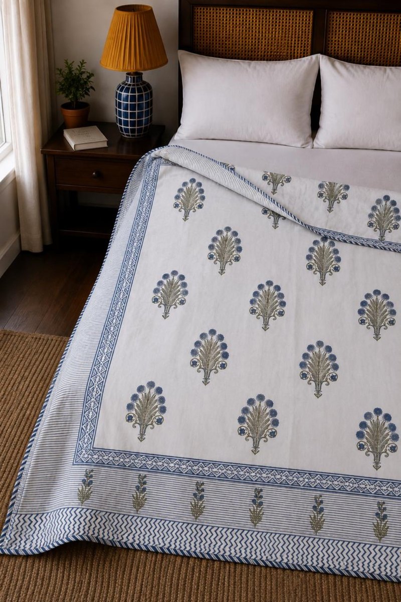 Cotton Block Print Dohar