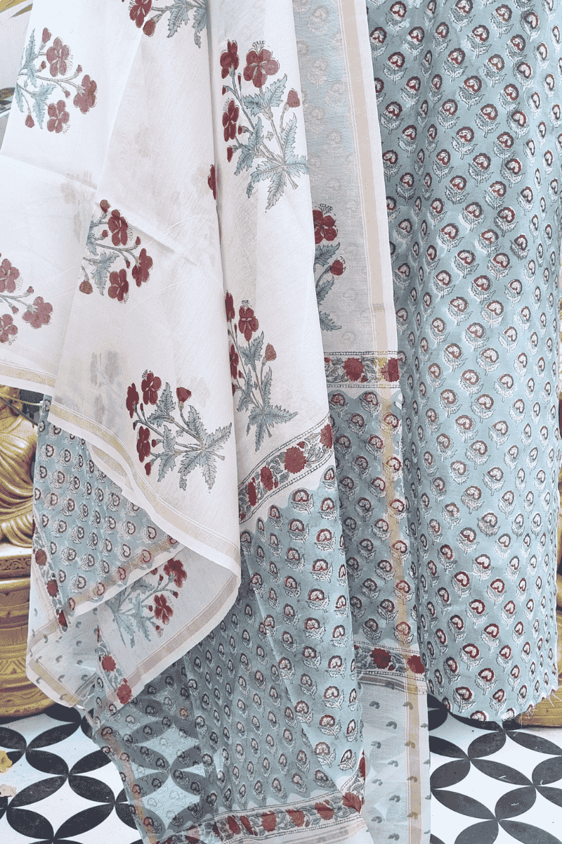 Nitori Chanderi Suit Set