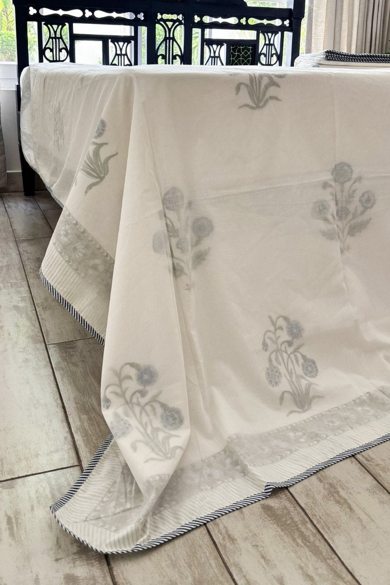 Orchids Muslin Dohar (Set of 2)