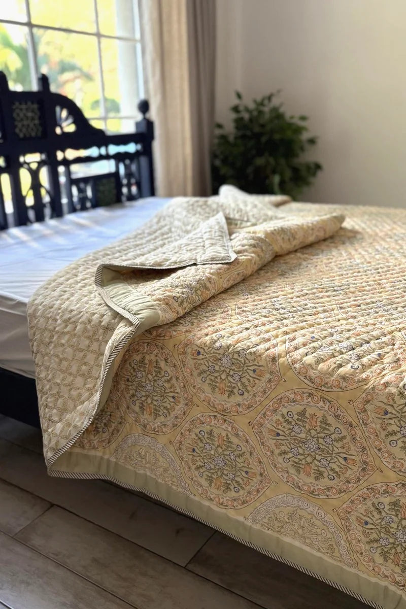 Palace Block Print Quilt