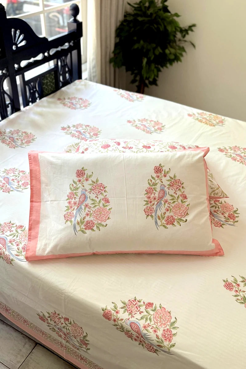 Paro Block Print Bedsheet Set