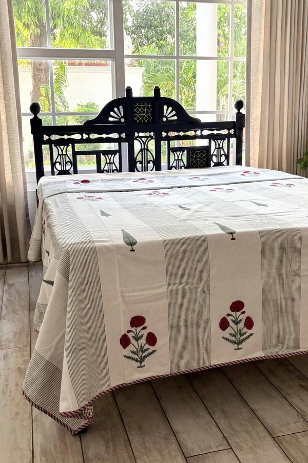 Poppy Printed Dohar