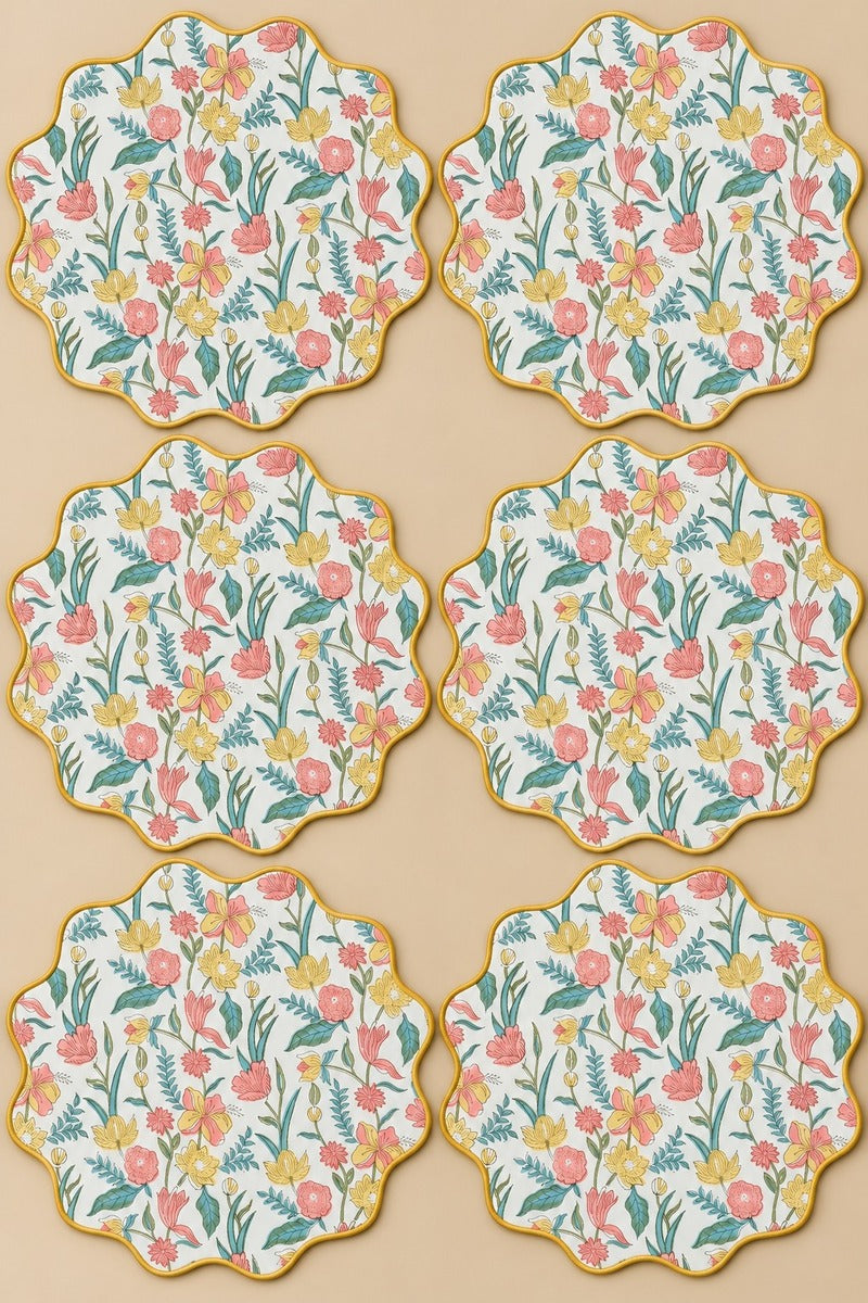 Radica Scallop Placemats (Set of 6)