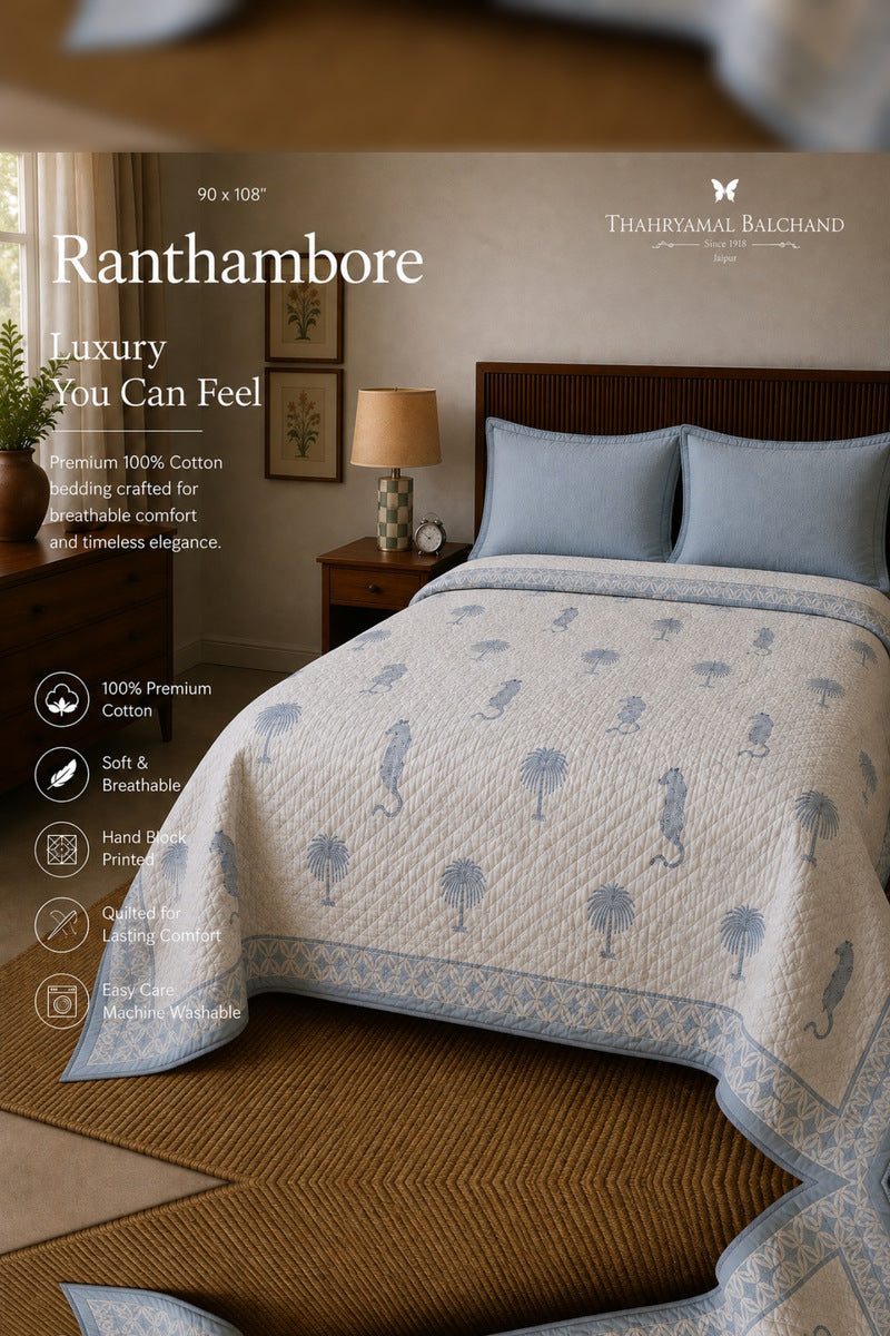 Ranthambore Flora Quilt