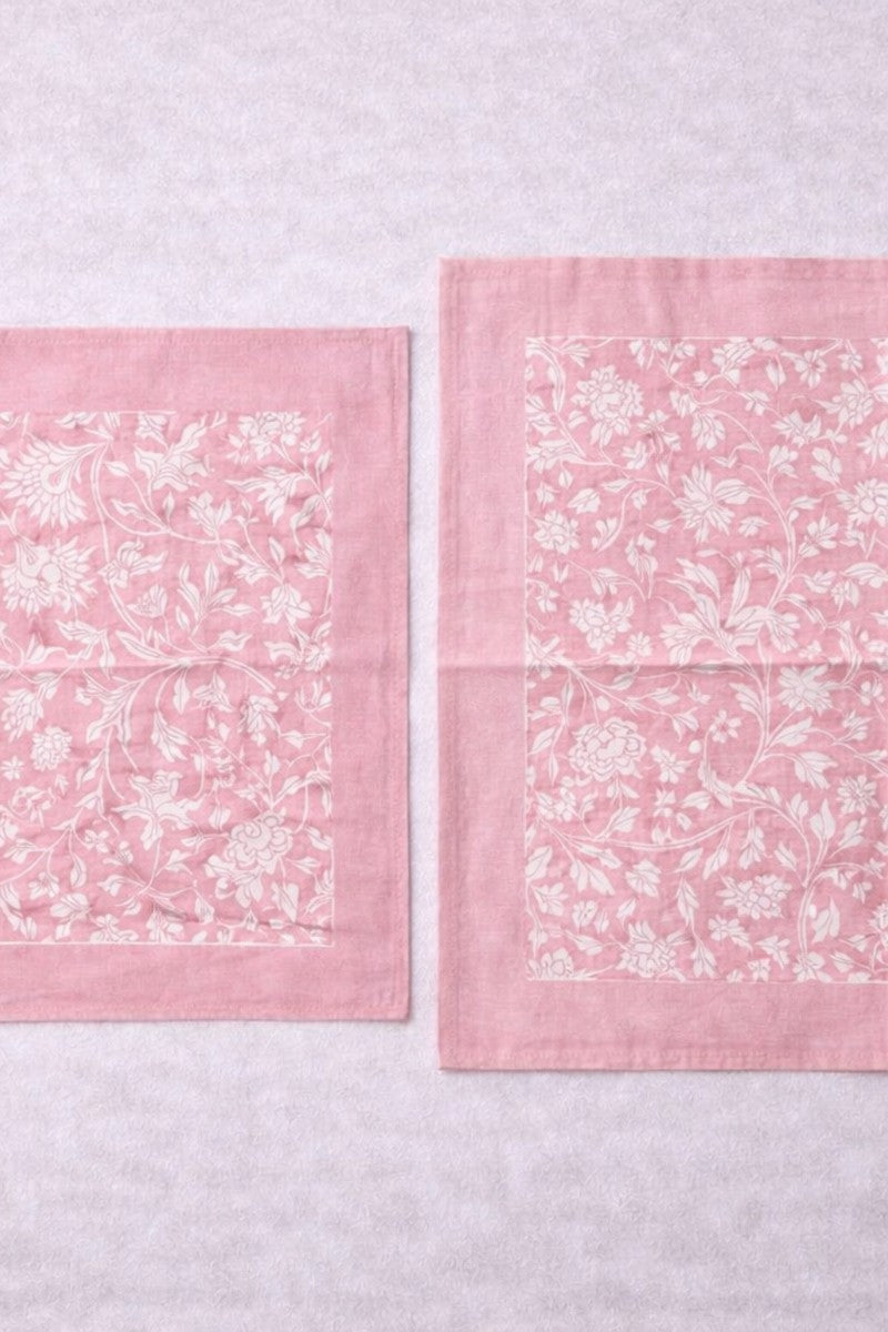 Rosé Placemat & Napkins Set