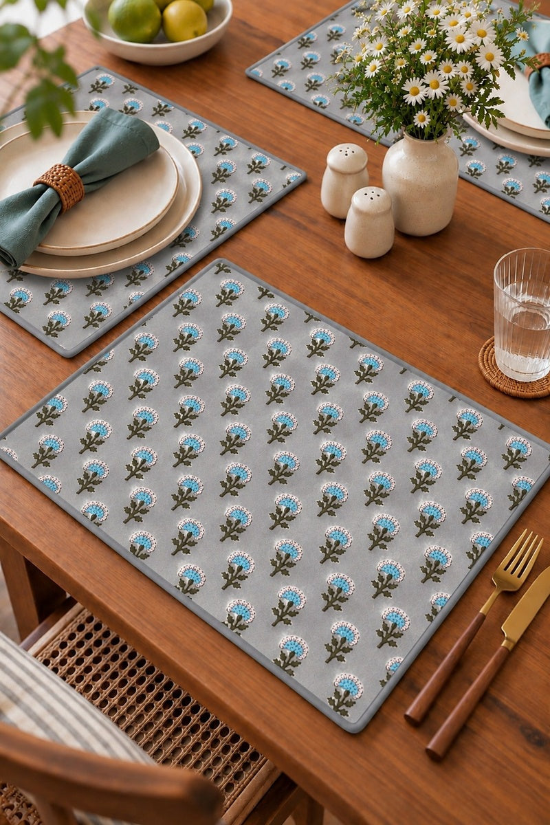 Scandia Floral Reversible Placemats (Set of 6)