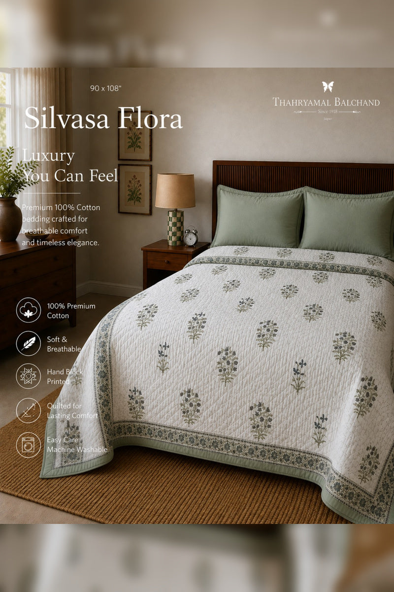 Silvasa Flora Quilt