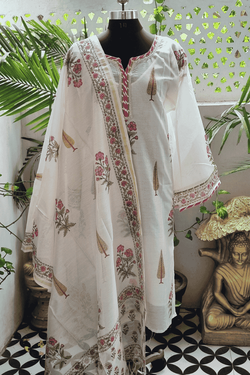 Talis Chanderi Suit Set