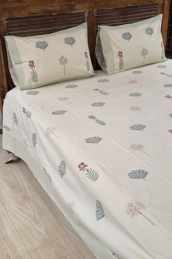 Viceroy Block Print Bedsheet Set