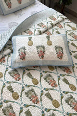 Florage Pine Quilted Bedspread Set
